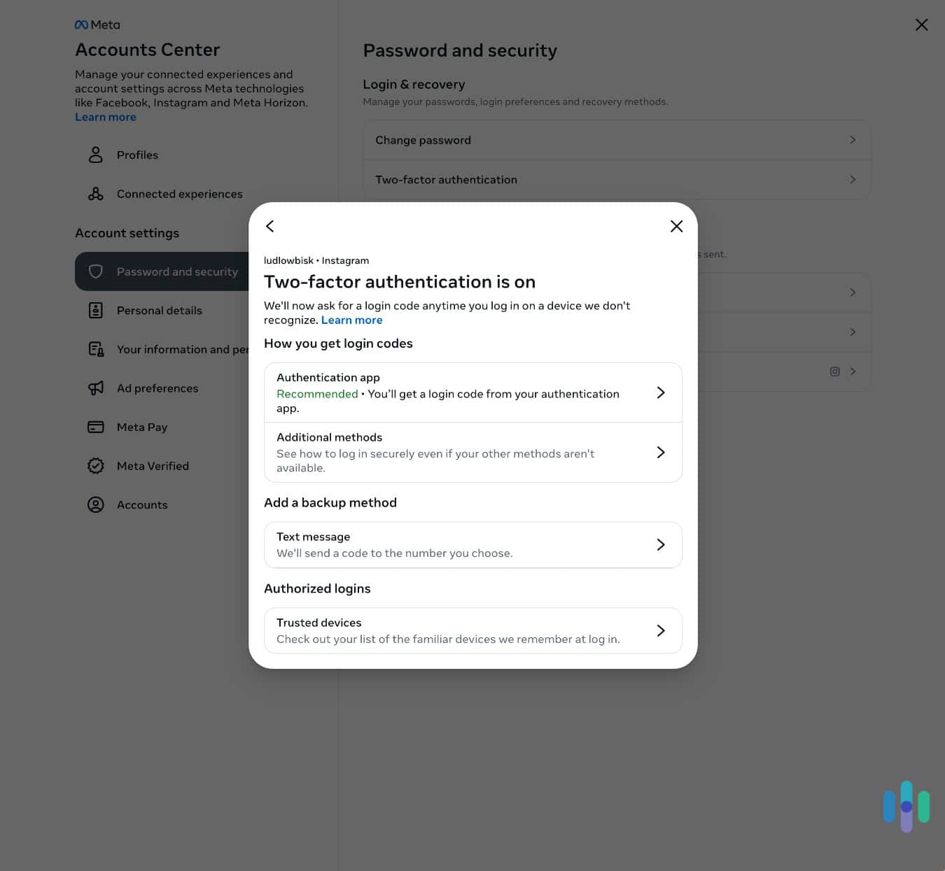 Toggling on Instagram’s built-in 2FA is a must-do security measure.