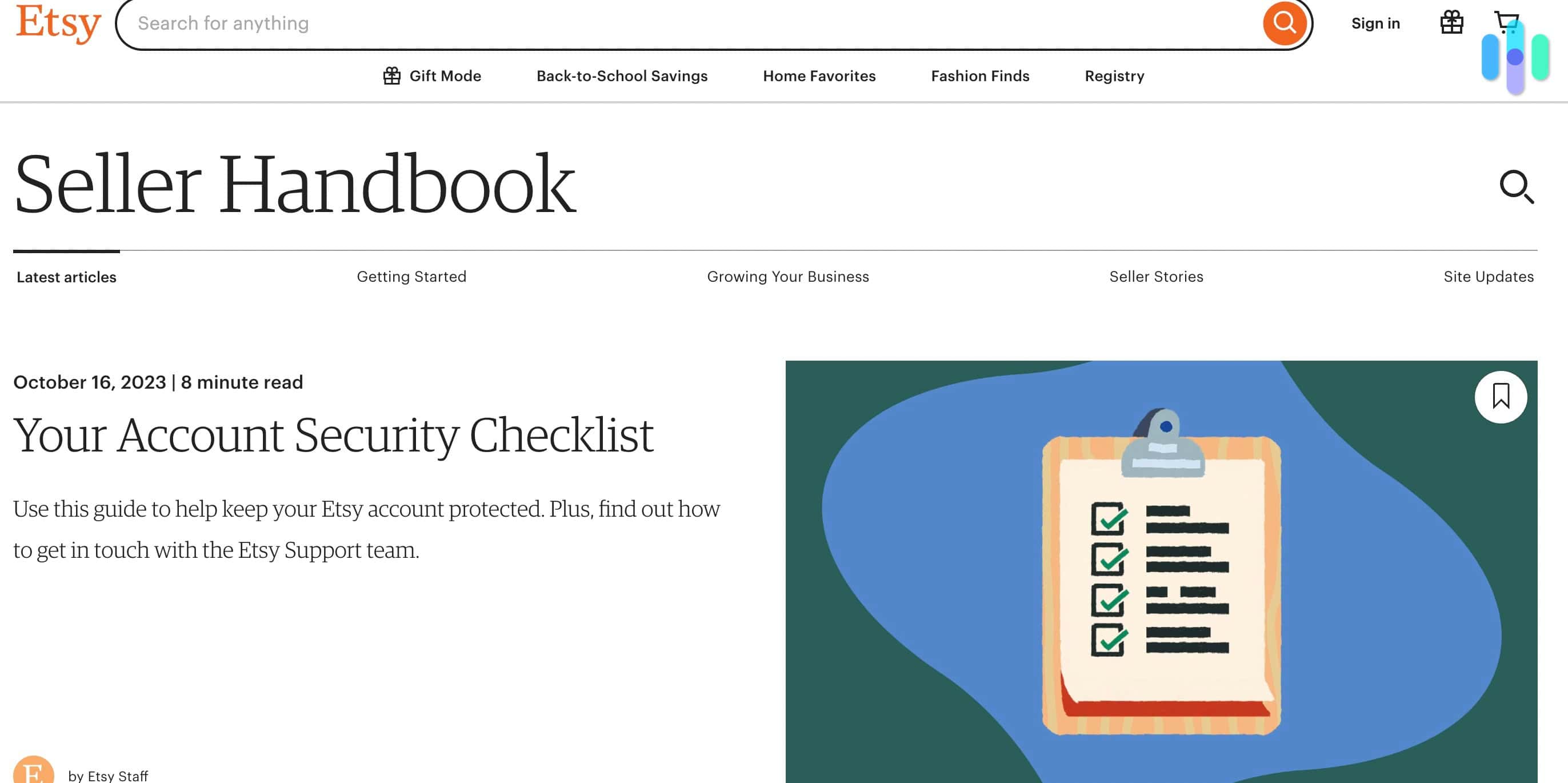 Etsy Seller Handbook Security Etsy Seller Handbook Security