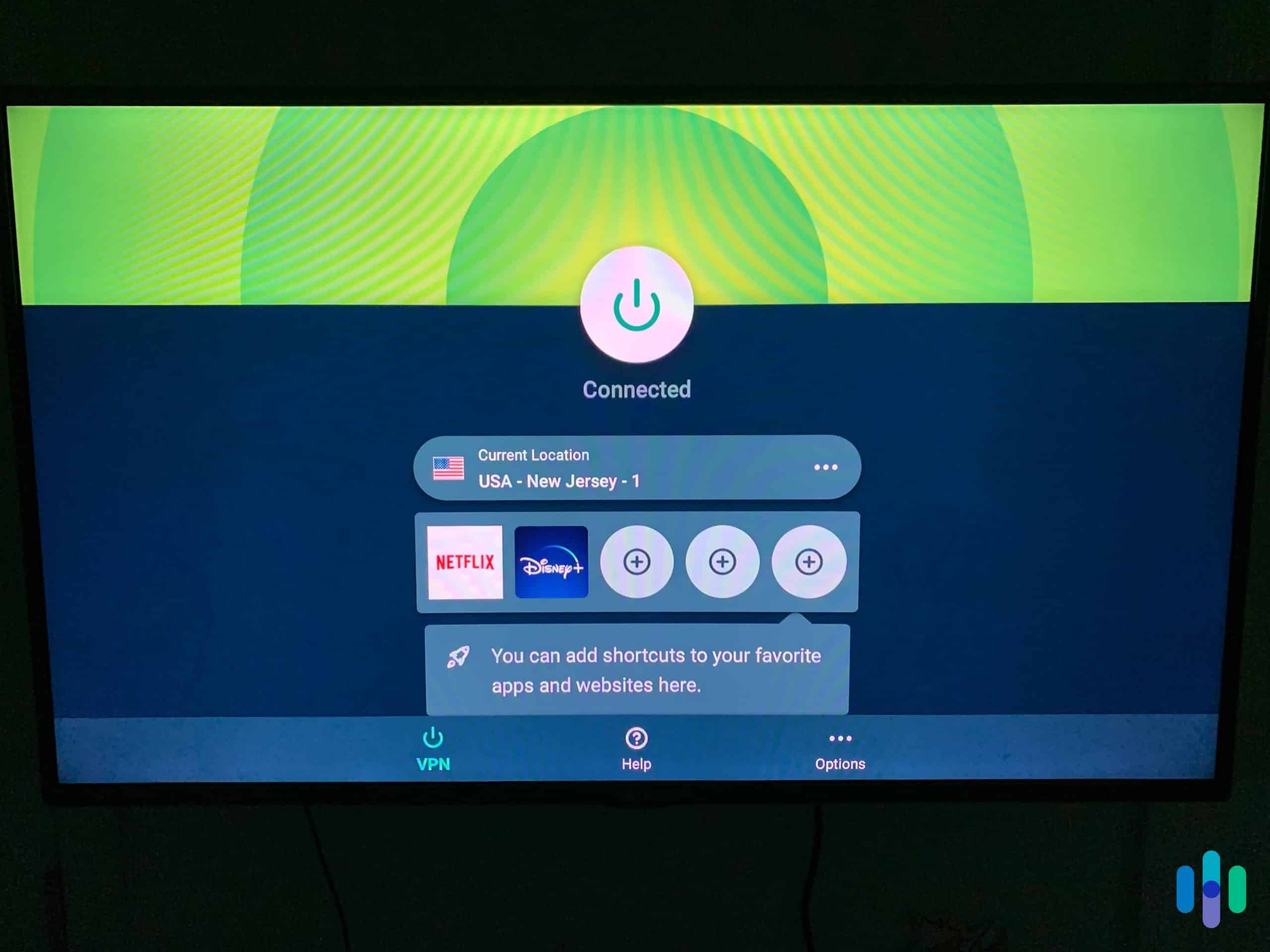 Using ExpressVPN with a Fire TV Stick and Connected to a Server in New Jersey Using ExpressVPN with a Fire TV Stick and Connected to a Server in New Jersey