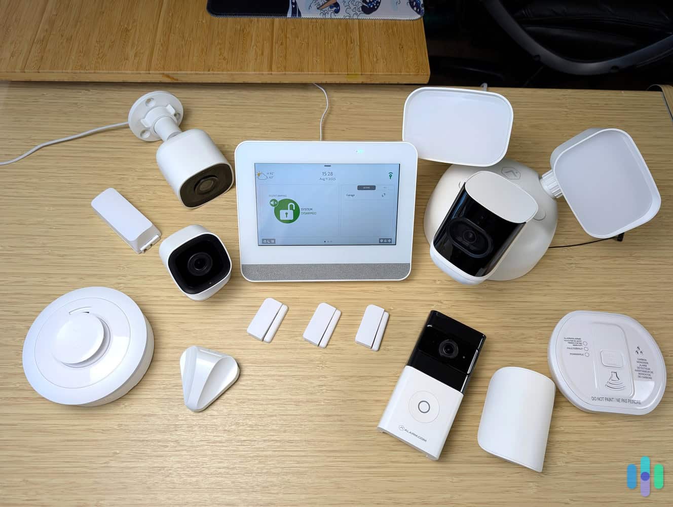 The Frontpoint security system.