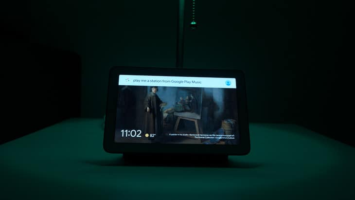 Our ADT system fully integrated with our Google Nest Hub, allowing us to control our security system with our voice. 