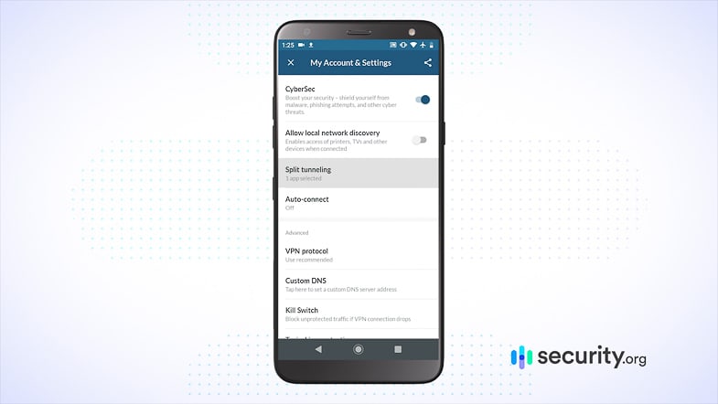 NordVPN Android Split Tunnel NordVPN Android Split Tunnel