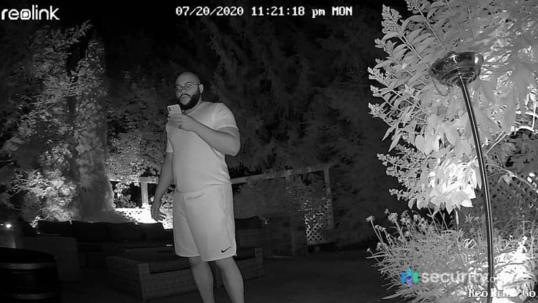 ReoLink Go Night Vision