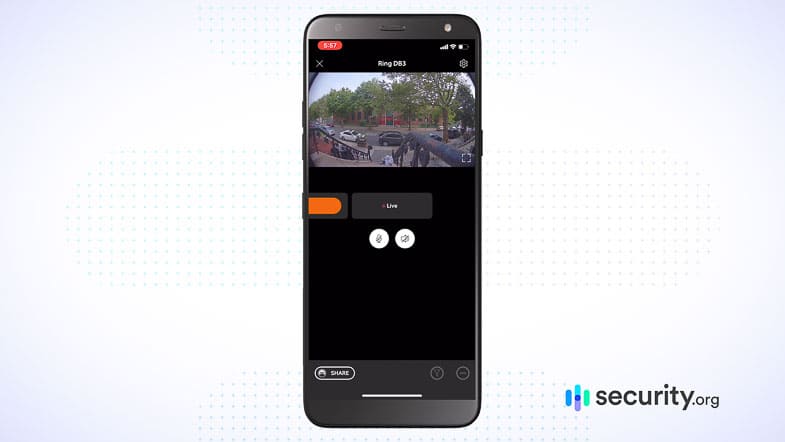 Ring App Live View Ring App Live View