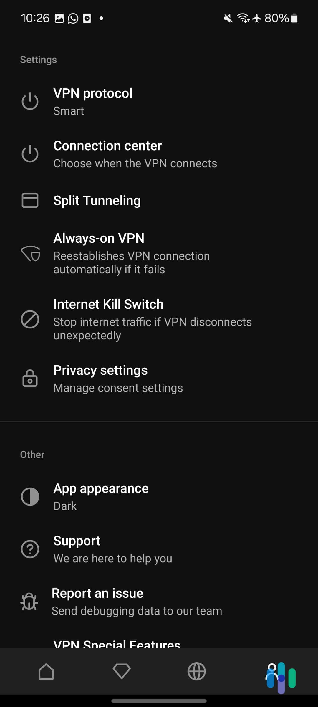 Hotspot Shield provided us with a clean interface to use and customize our VPN. Hotspot Shield provided us with a clean interface to use and customize our VPN.
