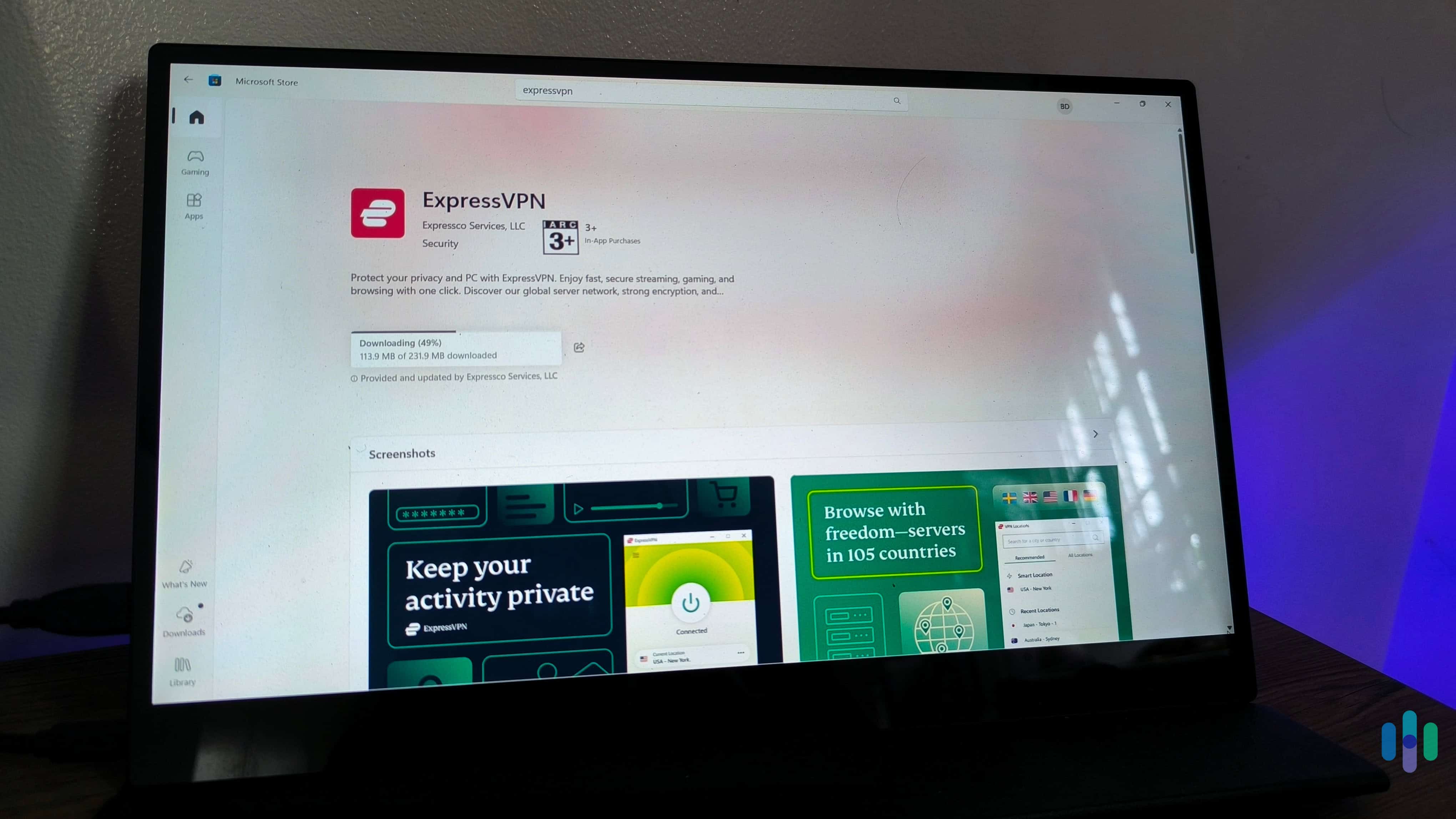 Some VPNs have apps that you can quickly download and install from the Microsoft Store. Some VPNs have apps that you can quickly download and install from the Microsoft Store.