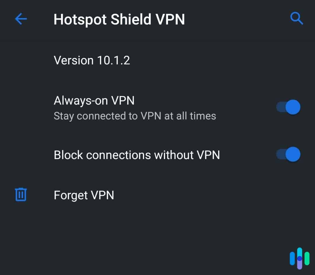 The Android Always-on VPN feature functions like a kill switch. The Android Always-on VPN feature functions like a kill switch.