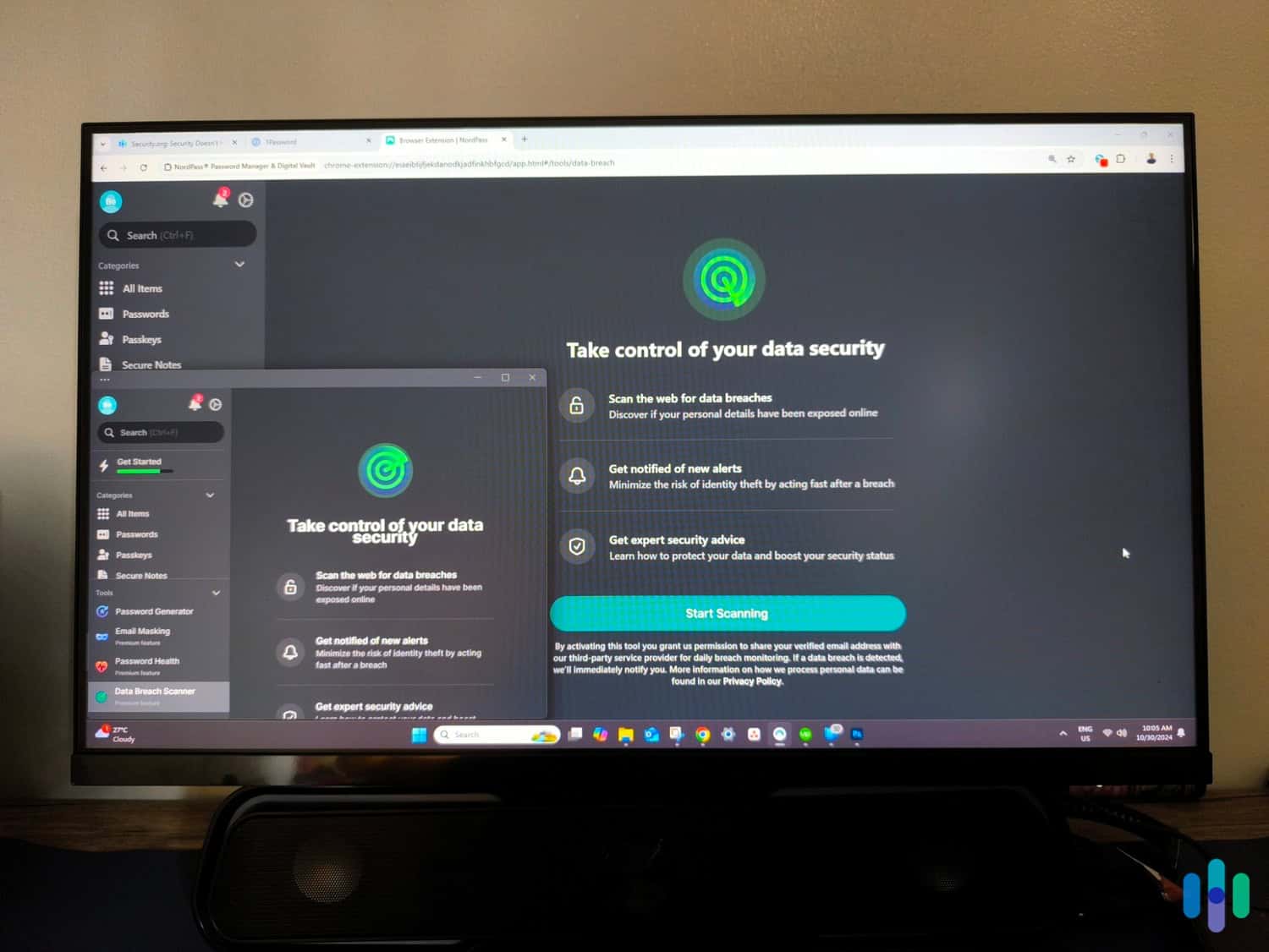 The NordPass Chrome app and Windows app are almost identical. The NordPass Chrome app and Windows app are almost identical.