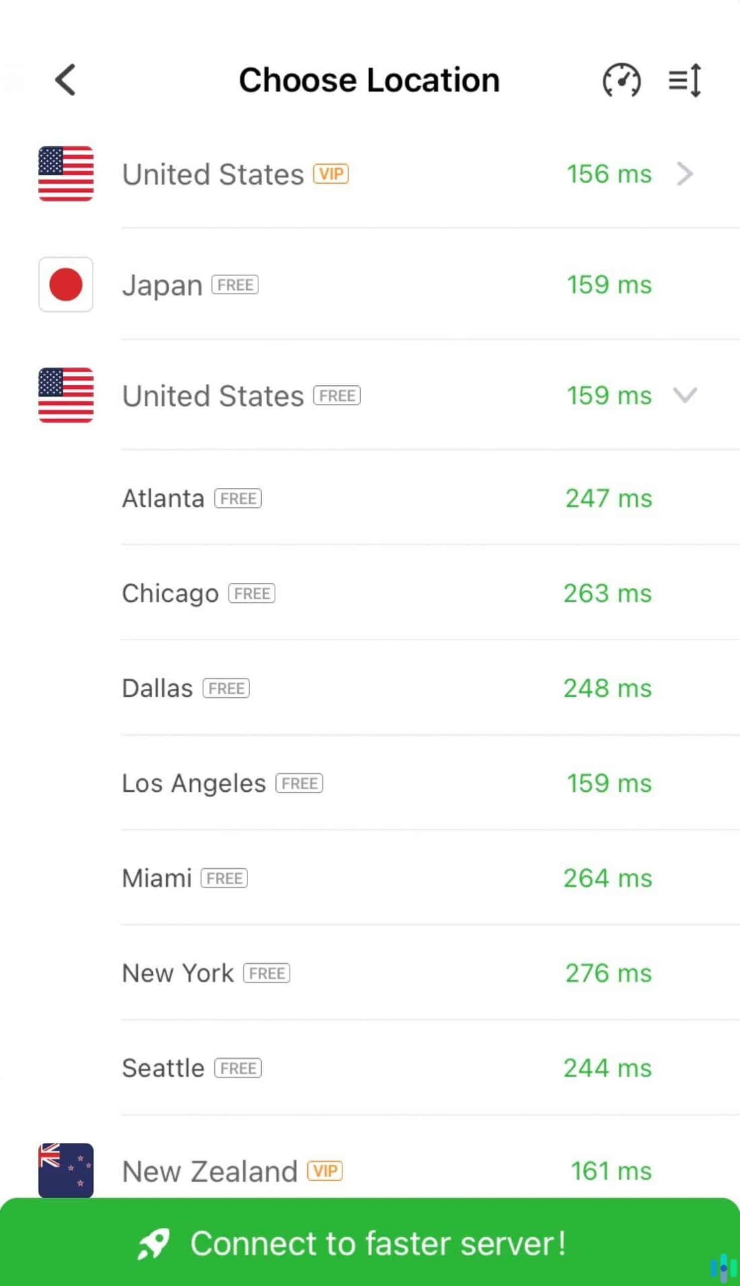 UFO VPN Servers in the U.S UFO VPN Servers in the U.S