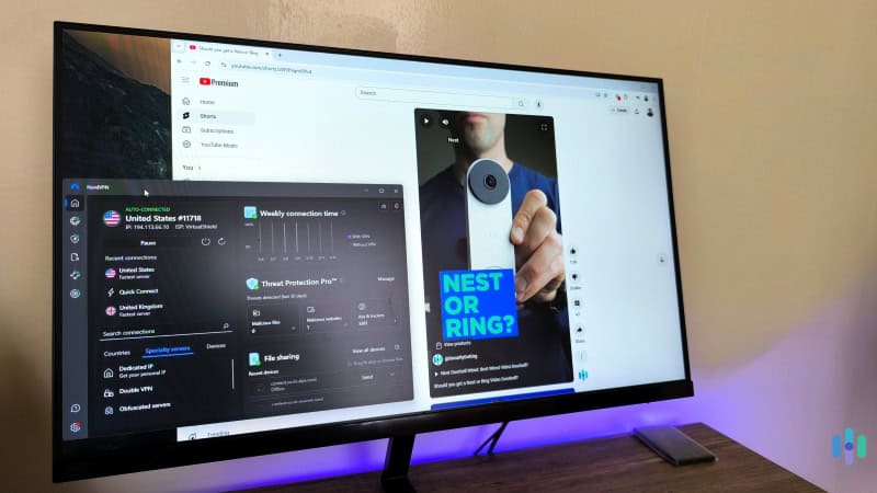 We had no issues watching YouTube shorts with NordVPN We had no issues watching YouTube shorts with NordVPN