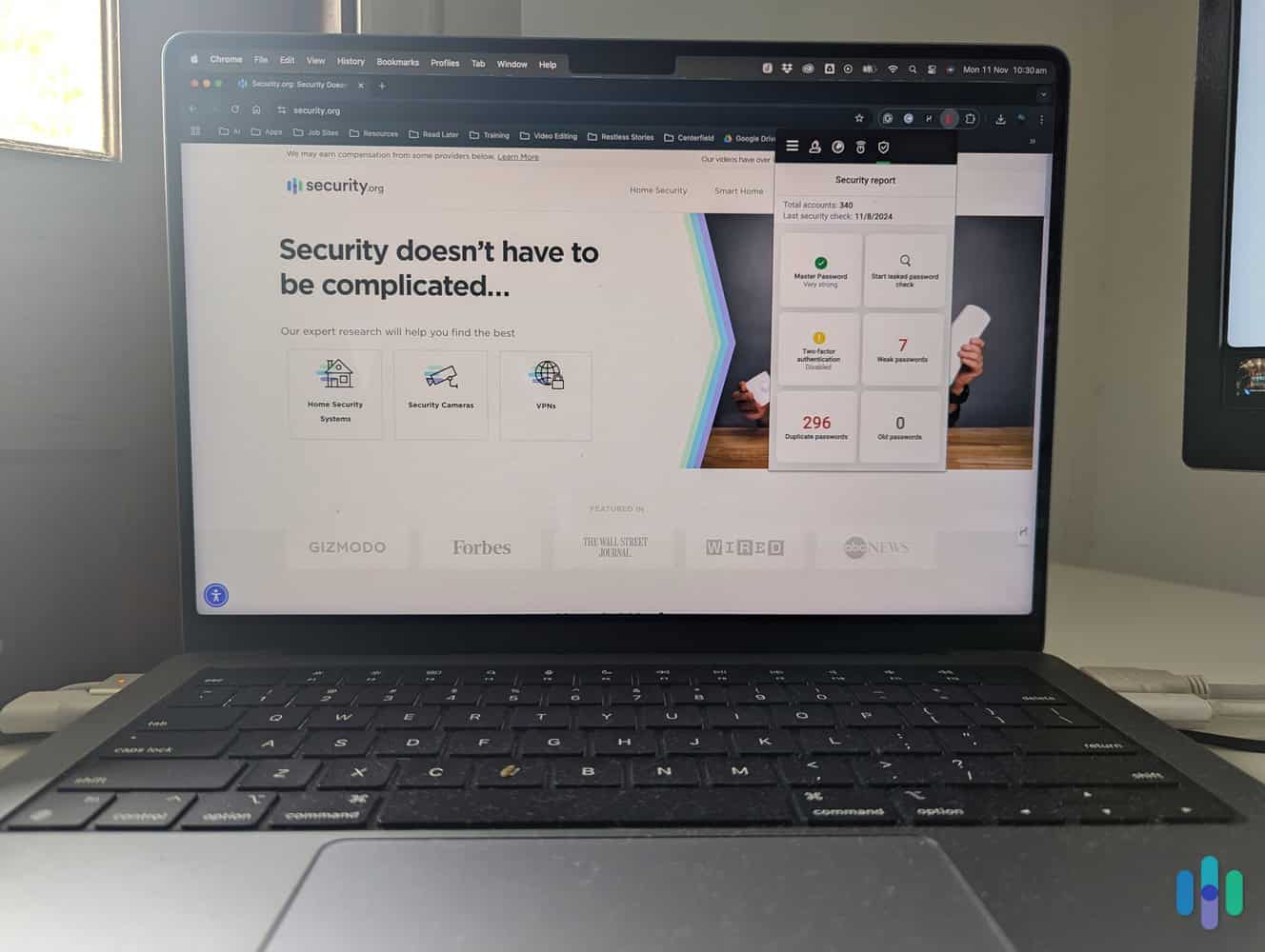 We lived with and tested Total Password on laptops and smartphones for about a month.