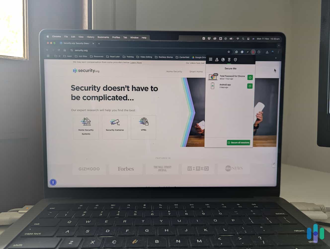 We tested Total Password on two devices (a MacBook’s Chrome browser and an Android phone), but a single subscription lets you use it on all your devices. We tested Total Password on two devices (a MacBook’s Chrome browser and an Android phone), but a single subscription lets you use it on all your devices.