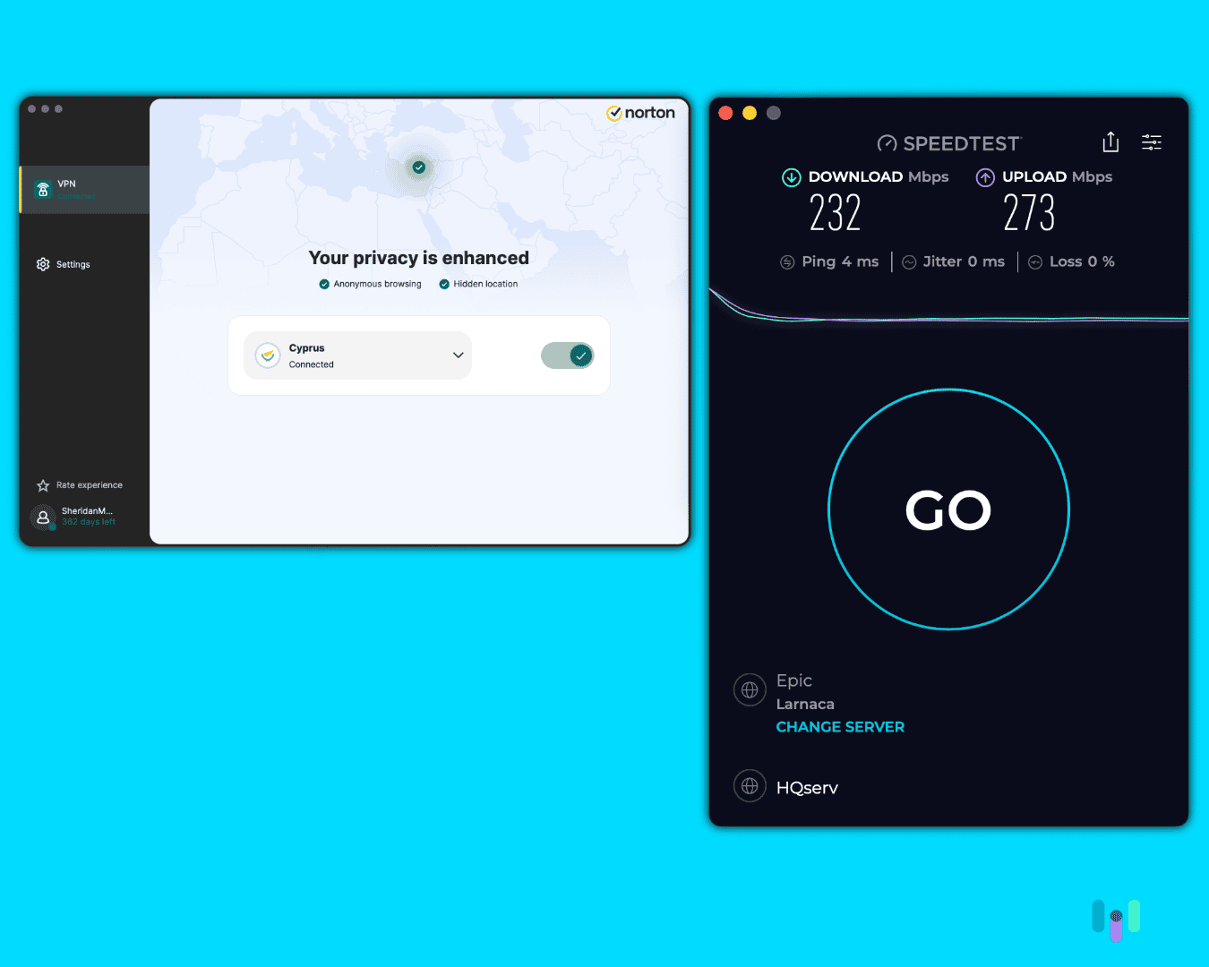 7_This upload speed may look good, but our baseline connection was 1 Gbps, so that’s a 75-percent loss This upload speed may look good, but our baseline connection was 1 Gbps, so that’s a 75 percent loss.
