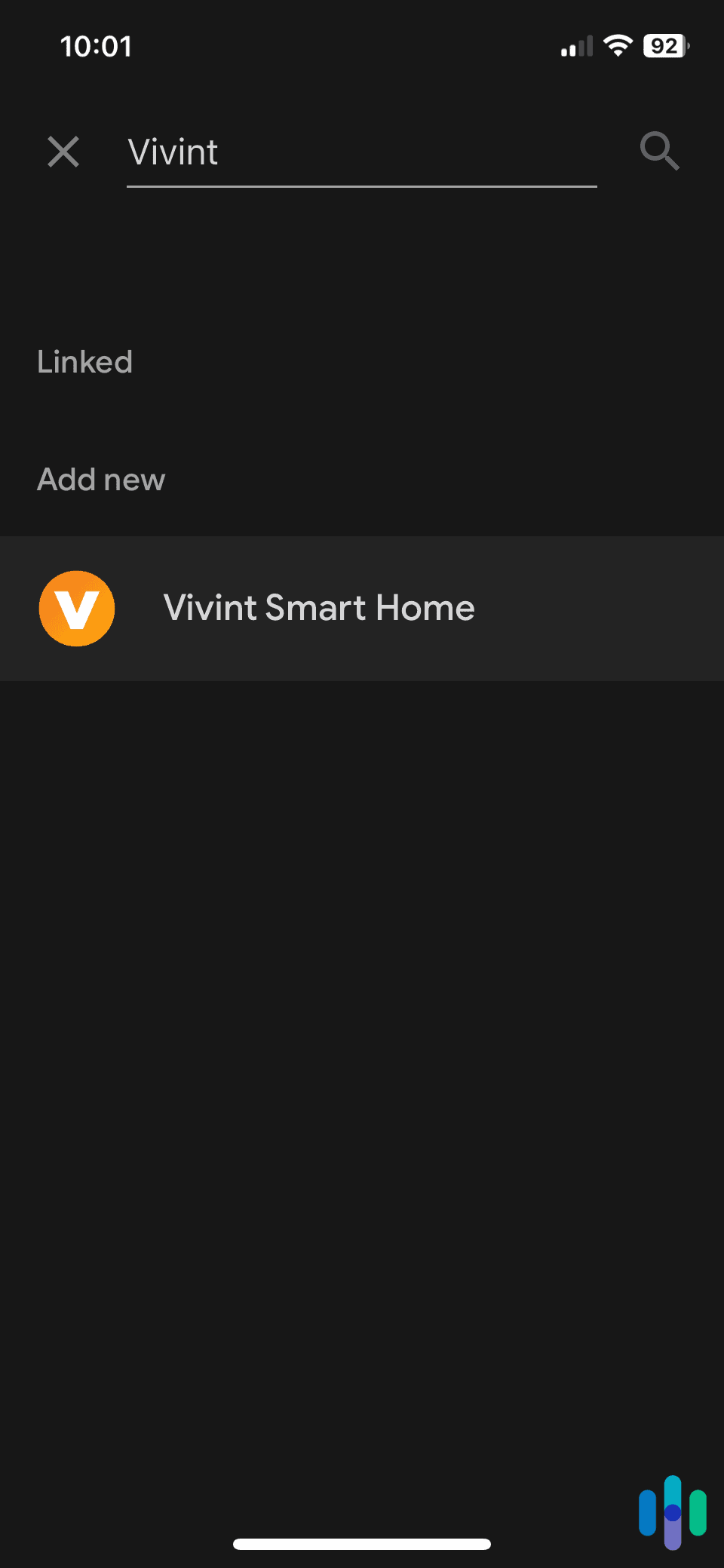 Adding Vivint to the Google Home app Adding Vivint to the Google Home app