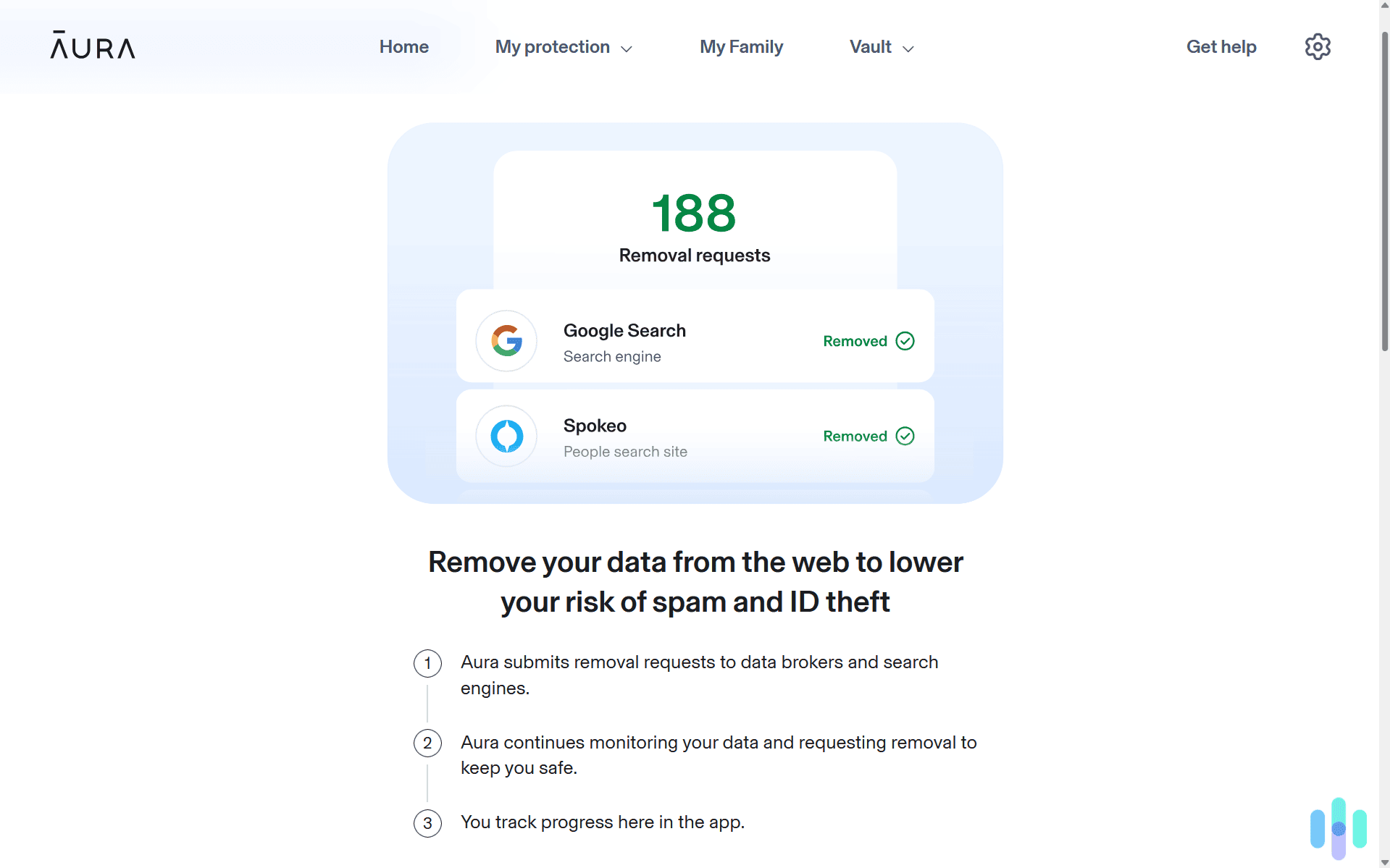 Aura Data Removal Product Image
