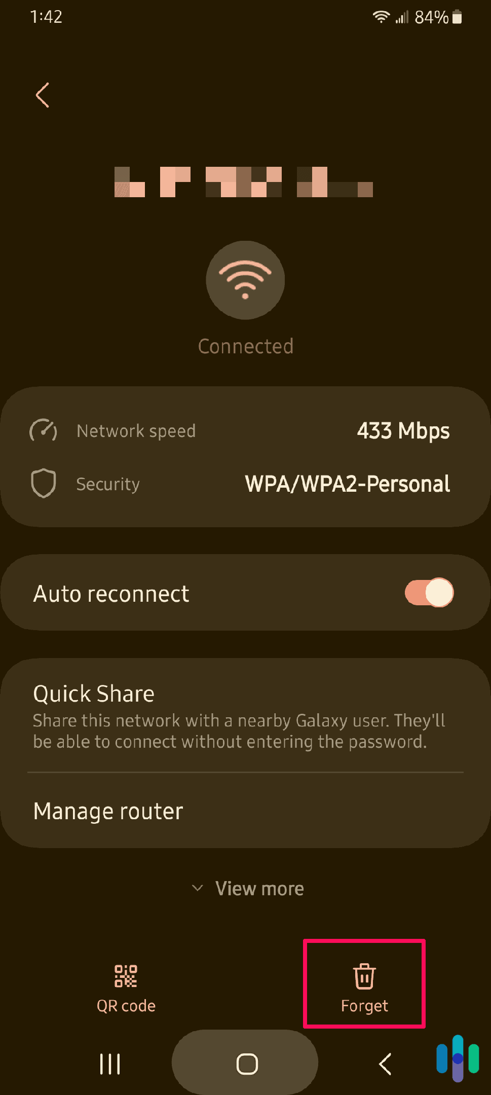 Choose Forget under network settings in order to change IP address on Android Choose Forget under network settings in order to change IP address on Android