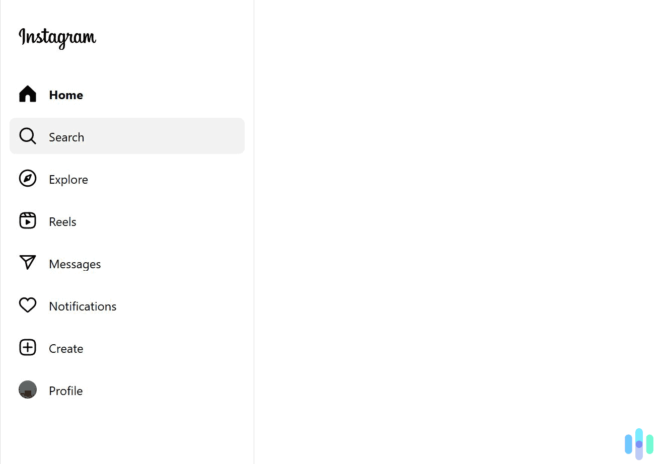 Click the search bar field.