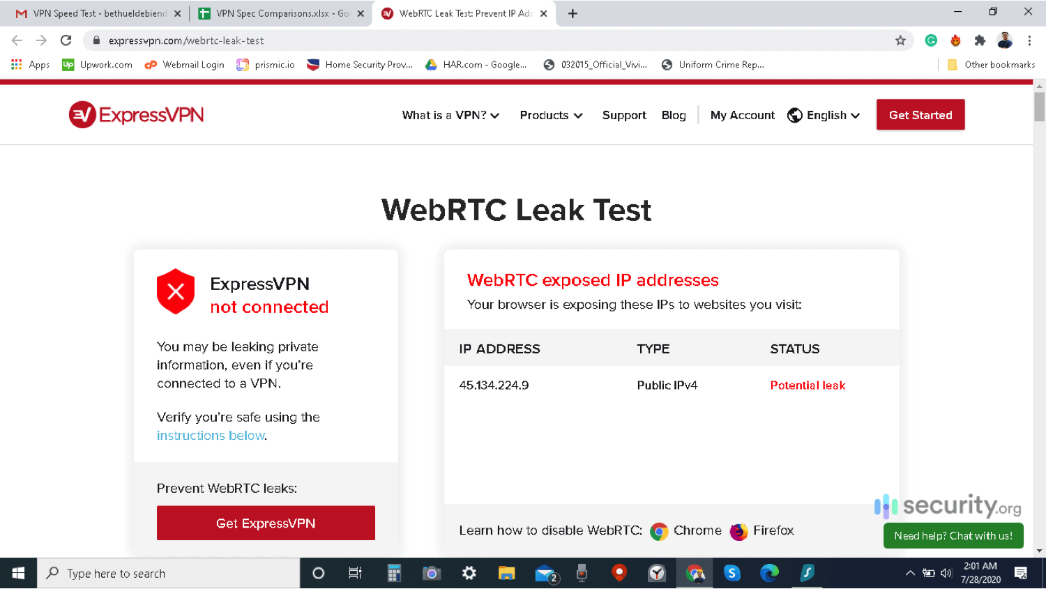 Connecting to Surfshark on Windows WebRTC Leak Test Connecting to Surfshark on Windows WebRTC Leak Test