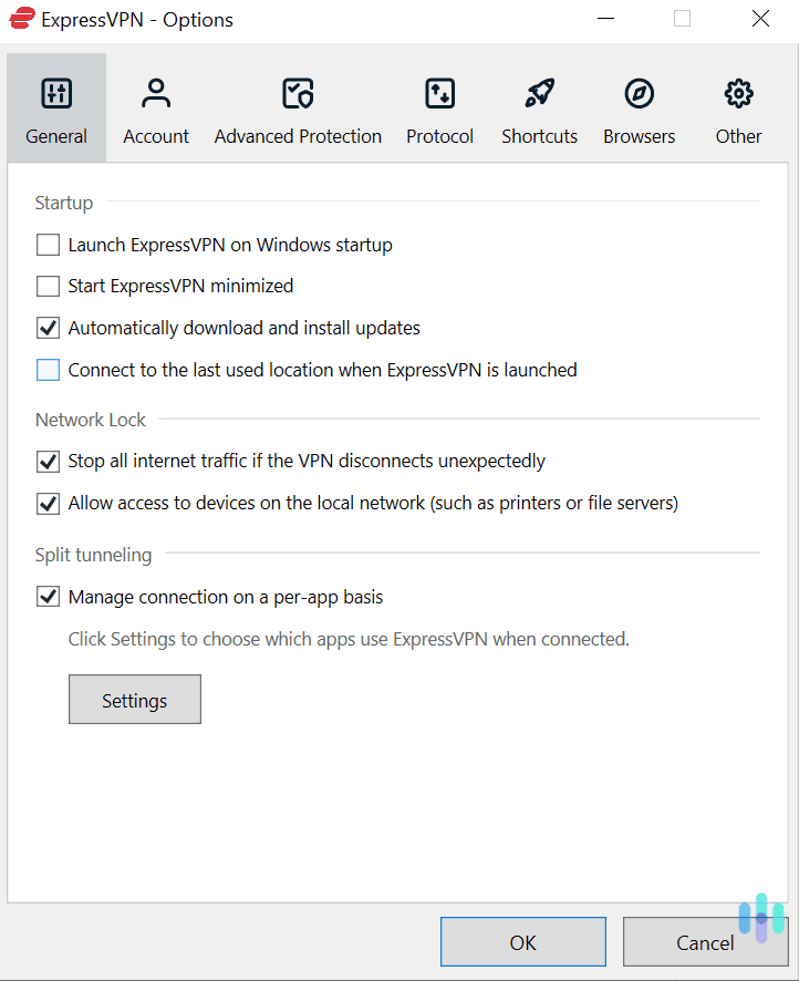 ExpressVPN’s apps are really simple to navigate and use. ExpressVPN's apps are really simple to navigate and use.