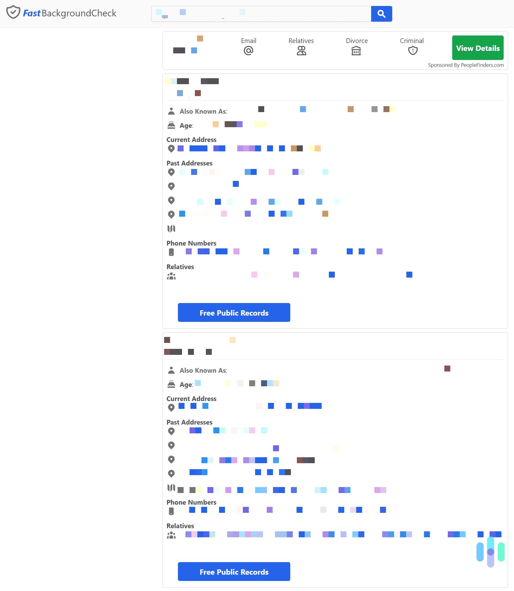 Find your record and select it.