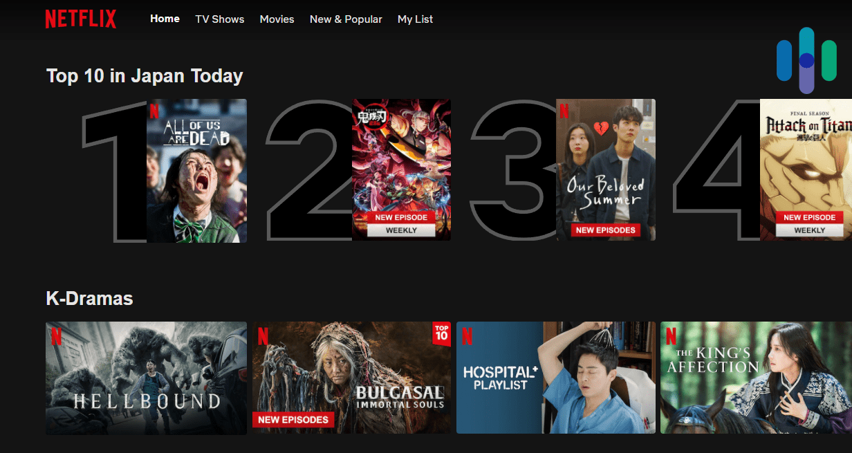 Hola VPN – Netflix Top 10 in Japan Hola VPN - Netflix Top 10 in Japan