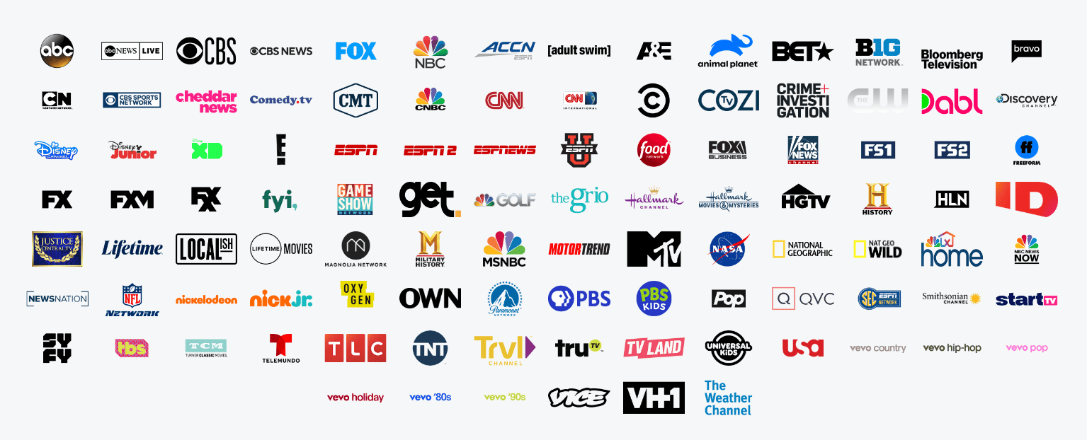 Hulu live TV channels Hulu live TV channels