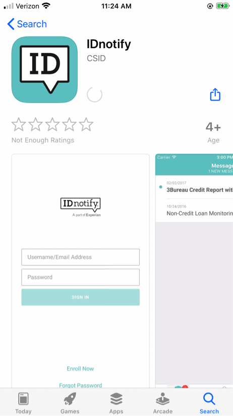 IDnotify App IDnotify App