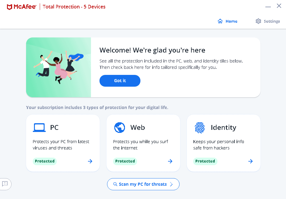 McAfee Identity Theft Protection 2025 - Product Image
