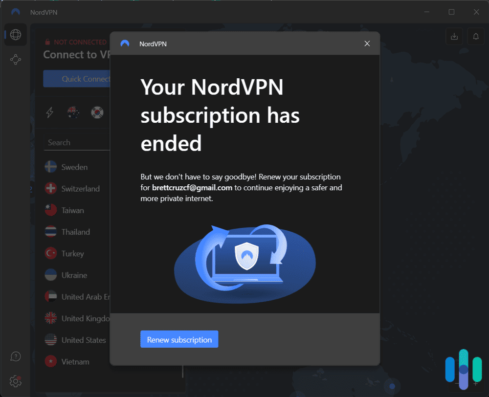NordVPN after the free trial NordVPN after the free trial