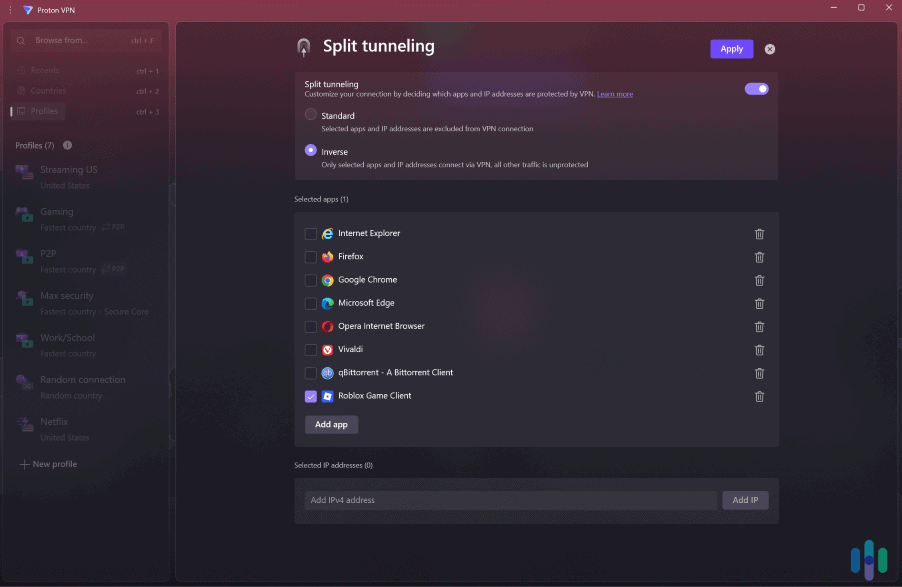 Optimize Roblox speeds by only sending game traffic through the VPN. Optimize Roblox speeds by only sending game traffic through the VPN.