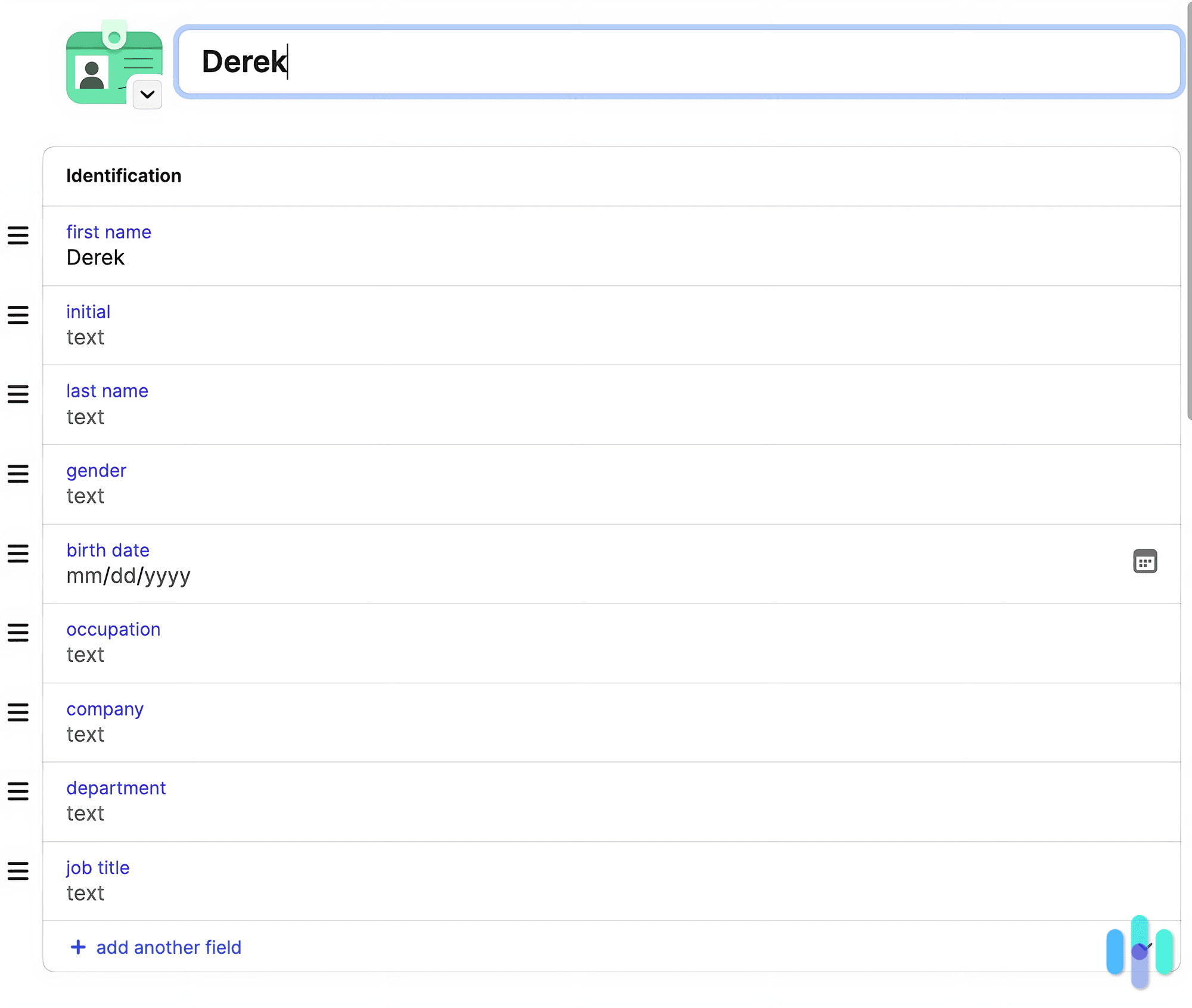 Setting up personal data on my 1Password account. Setting up personal data on my 1Password account.