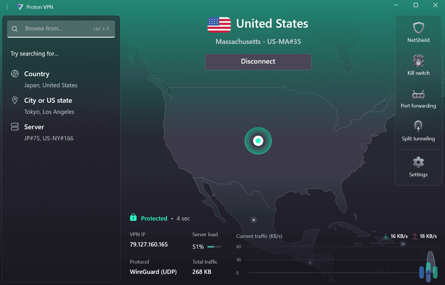 Proton VPN’s apps are very easy to install, navigate, and use. Proton VPN's apps are very easy to install, navigate, and use.
