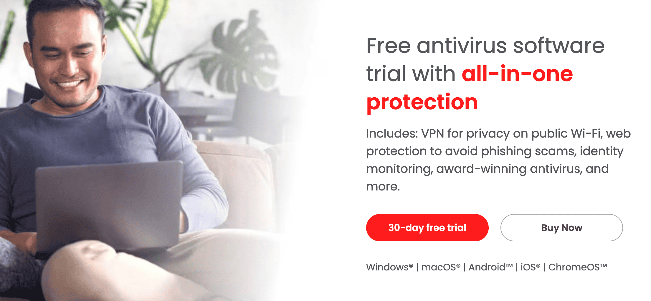 Screen Shot 2024-05-16 at 4.35.57 PM McAfee's free trial.