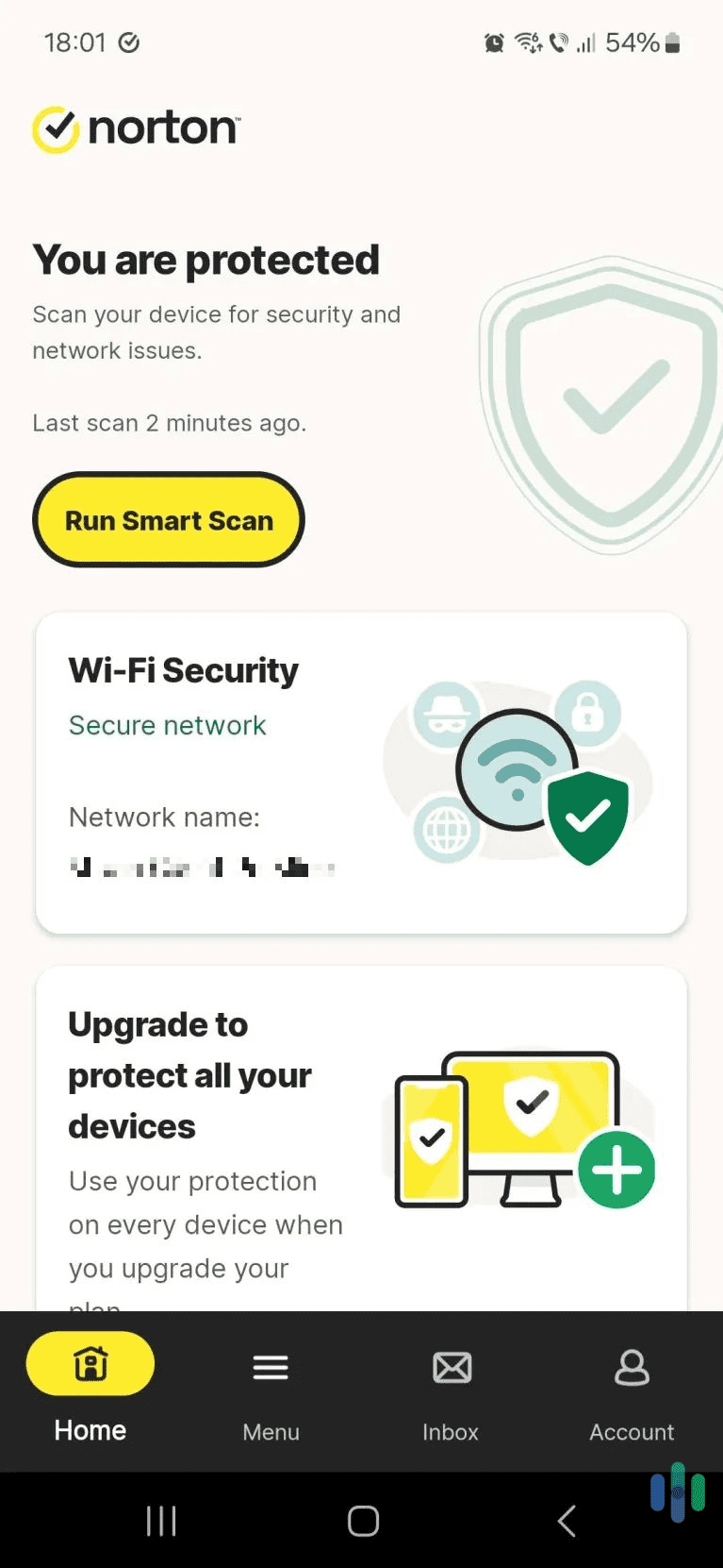 We find Norton 360 extremely intuitive, so we think it'd be a great fit for beginners.