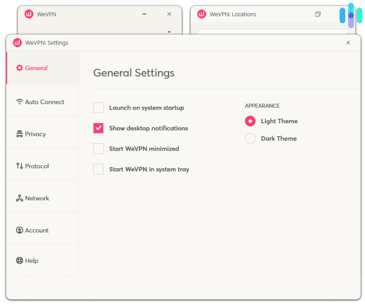 WeVPN Multiple Windows WeVPN Multiple Windows