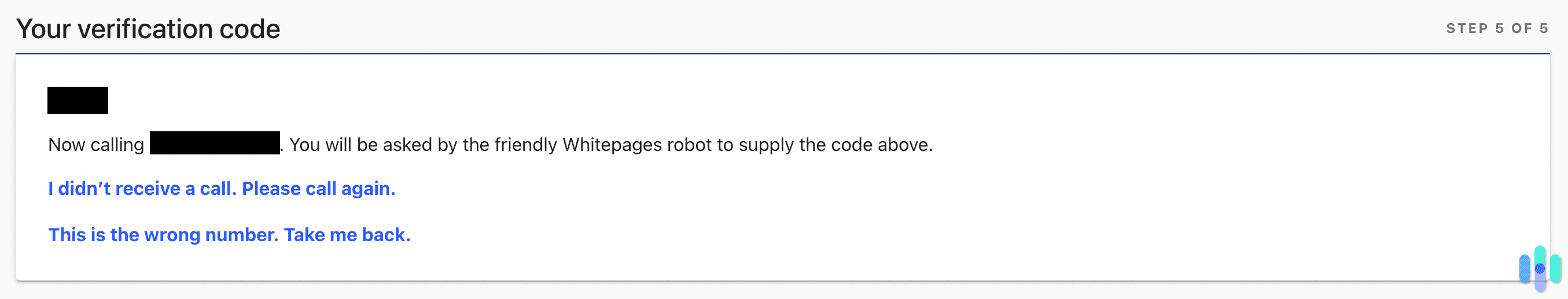 Whitepages opt out verification code Whitepages opt out verification code